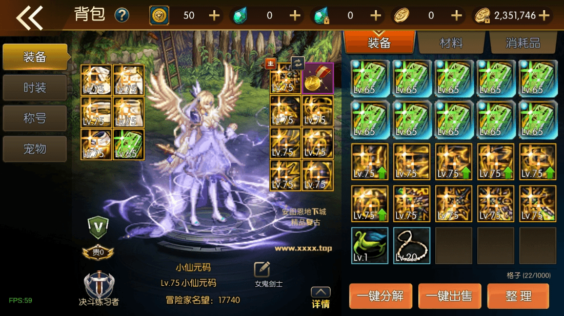 【安图恩阿拉德90帧】横版闯关手游版+VM单机一键端+Linux学习手工服务端+源码+语音视频教程+小仙亲测 精品手游 第1张-小仙元码