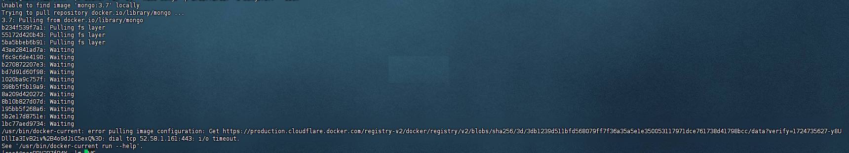 【命令执行报错解决方法】安装mongodb docker报错解决方法 二开编辑 第1张-小仙元码