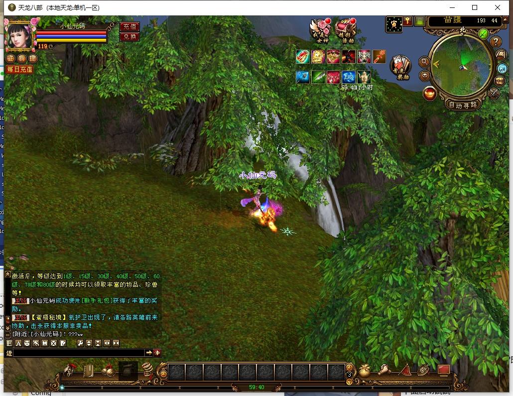 【天龙之金戈无极变态版本】八部天龙之金戈无极变态版本+VM单机一键端+Linux本地学习手工端+语音视频教程+GM工具+小仙亲测 精品端游 第3张-小仙元码